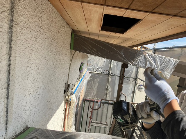 加工済み　軒天井